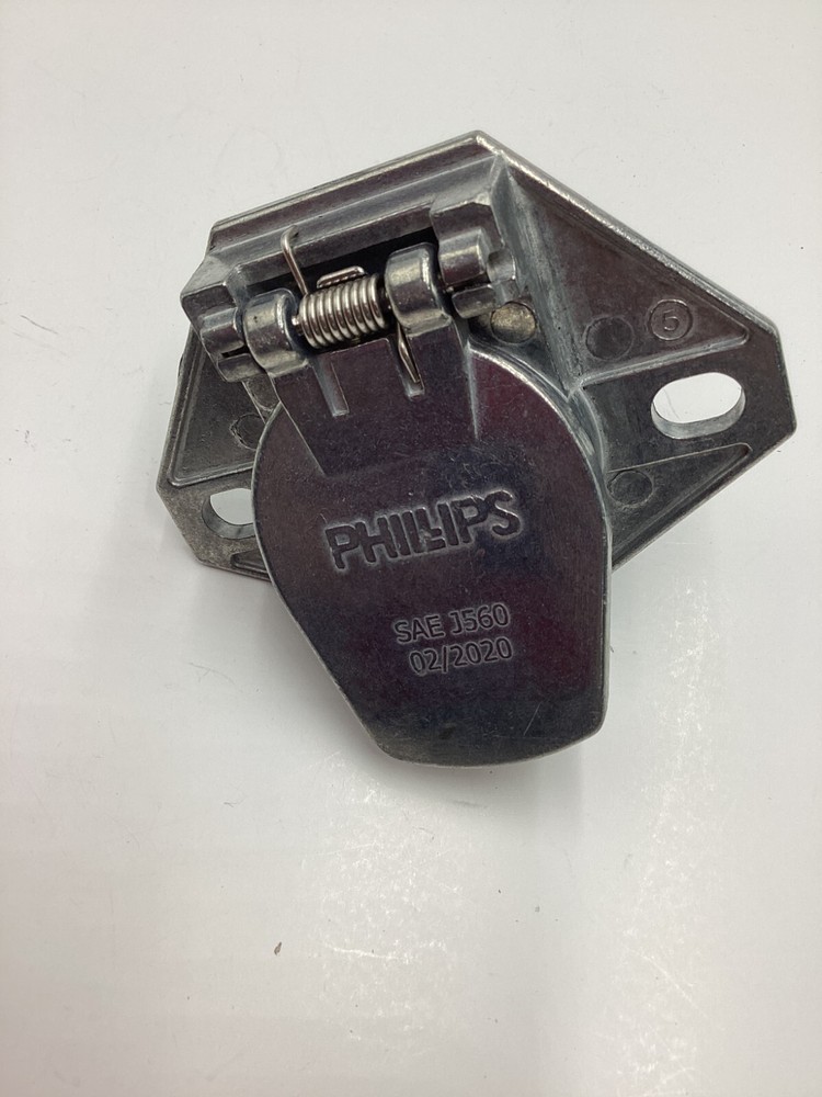 PHILLIPS 15-720 SAE J560 7 WIRE TRAILER SOCKET PLUG