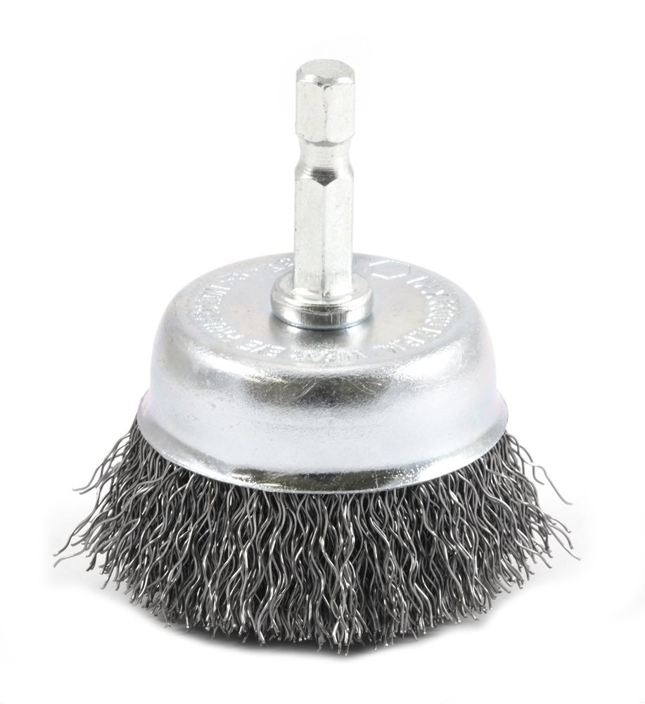 Professional Grade Wire Cup Brush - Coarse, 2-Inch for Efficient Brush Action