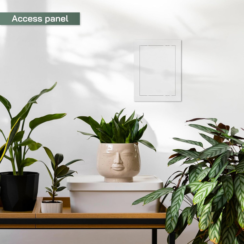 6'' X 8'' Inch Access Panel - Easy Access Doors - ABS Plastic - Access Panel for