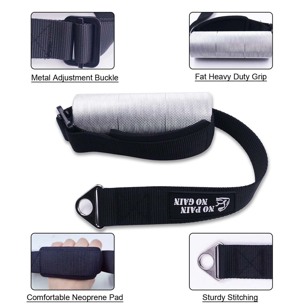 Arm Wrestling Exercise Handle Φ2in Grip - Wrist and Forearm Exerciser Pulldow...