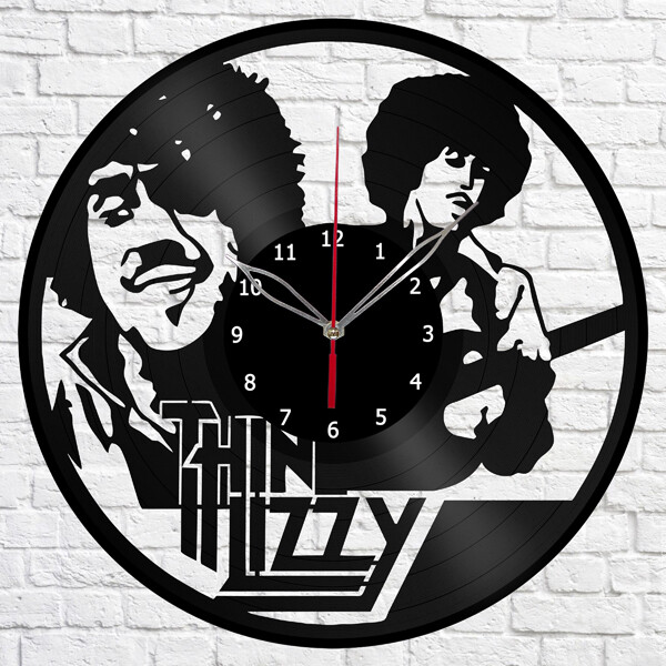 Vinyl Clock Thin Lizzy Wall Clock Unique Art Vinyl Record Wall Clock 1370