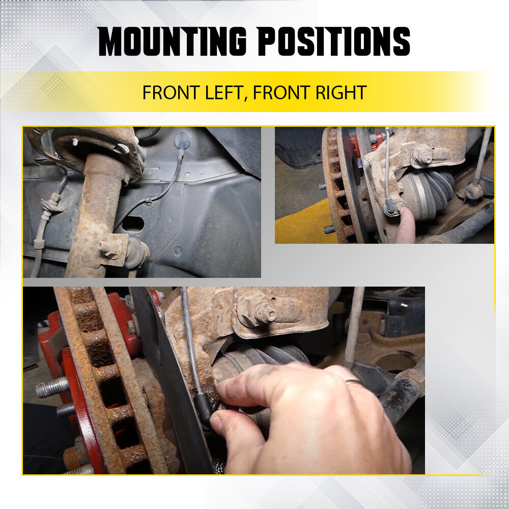 2X ABS Wheel Speed Sensor Front Right & Left For 2011 2012 13-2019 Dodge Journey