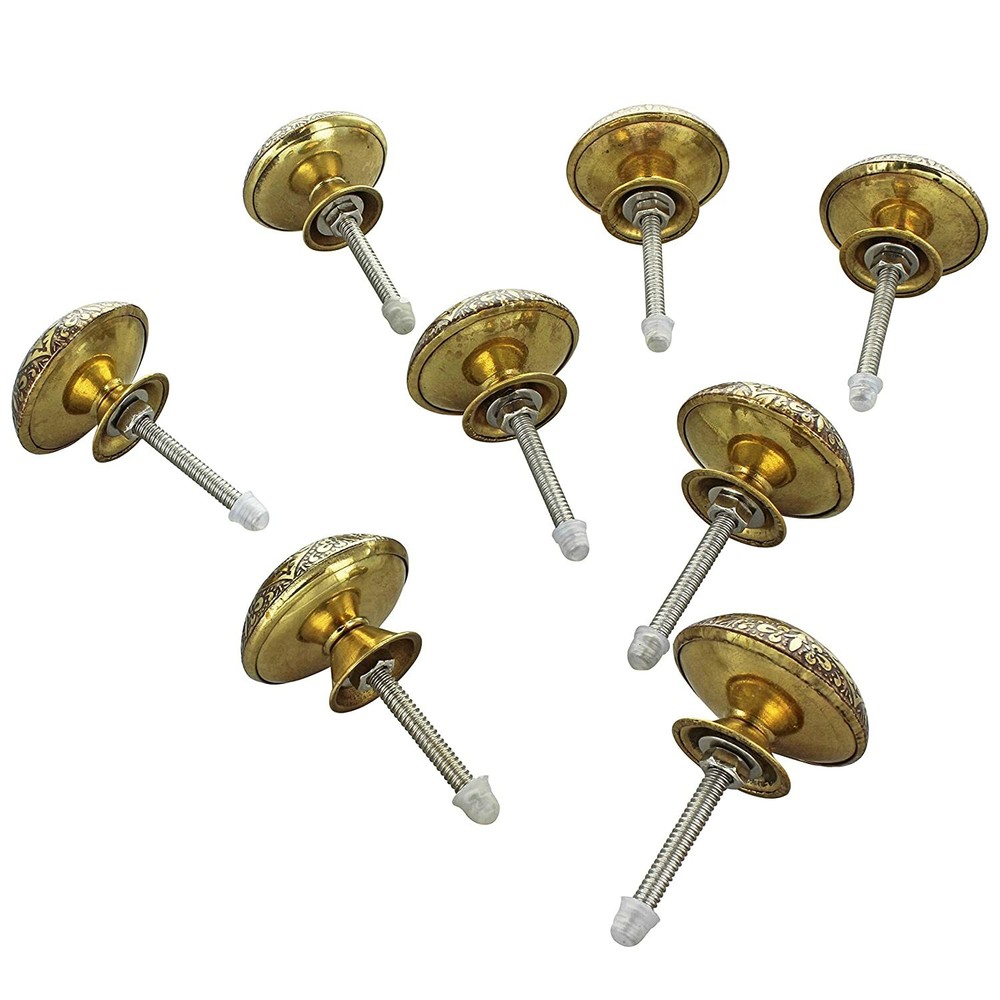 Brass Knobs for Cabinets and Cupboards Pack of 8 us