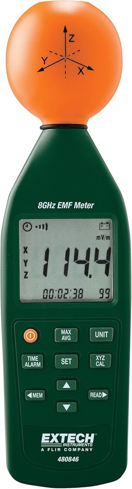Extech 480846 Electromagnetic 8GHz RF Field Strength Meter