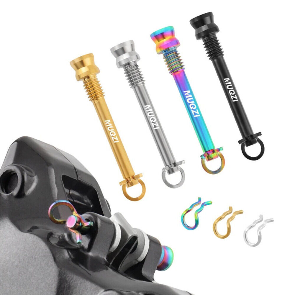 2x Bicycle Oil Disc Ringer Insert Screw XT XTR Disc Brake Clamp M4 Fixed Threads