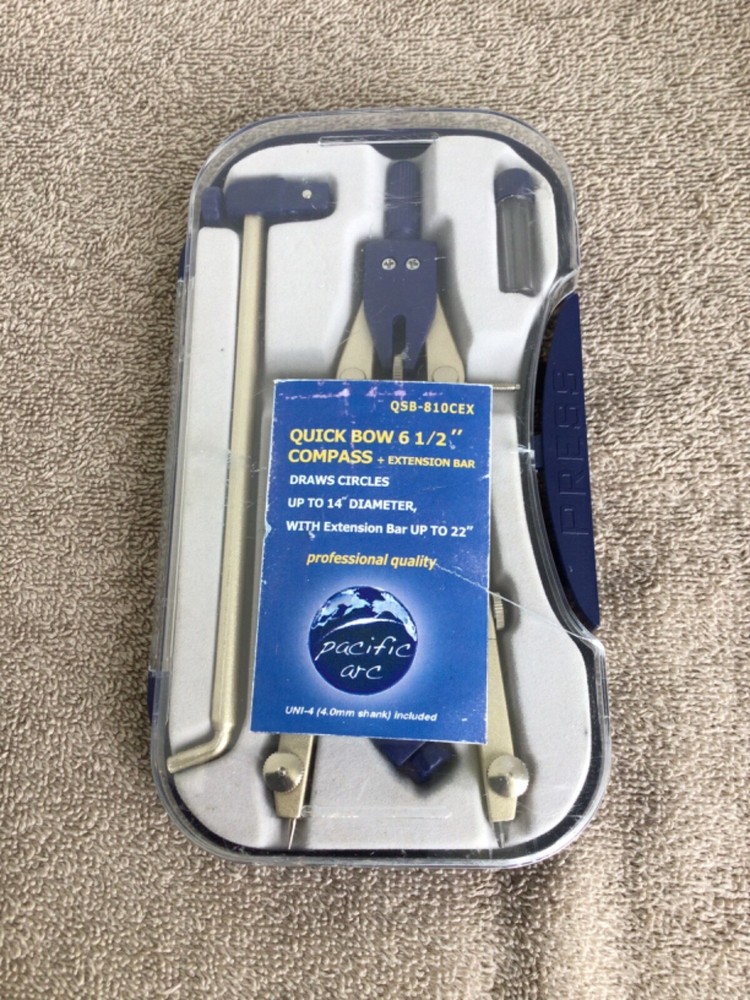 Pacific Arc Compass With Extension Bar