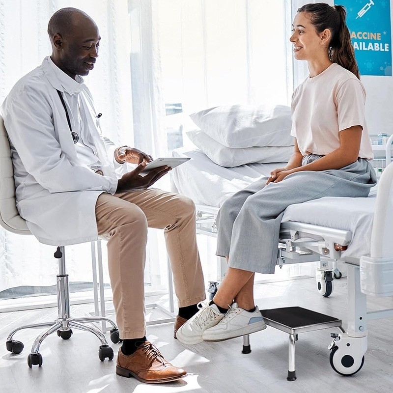 Heavy Duty Step Stool Rust Resistant Slip Resistant Multi Purpose Support Stool