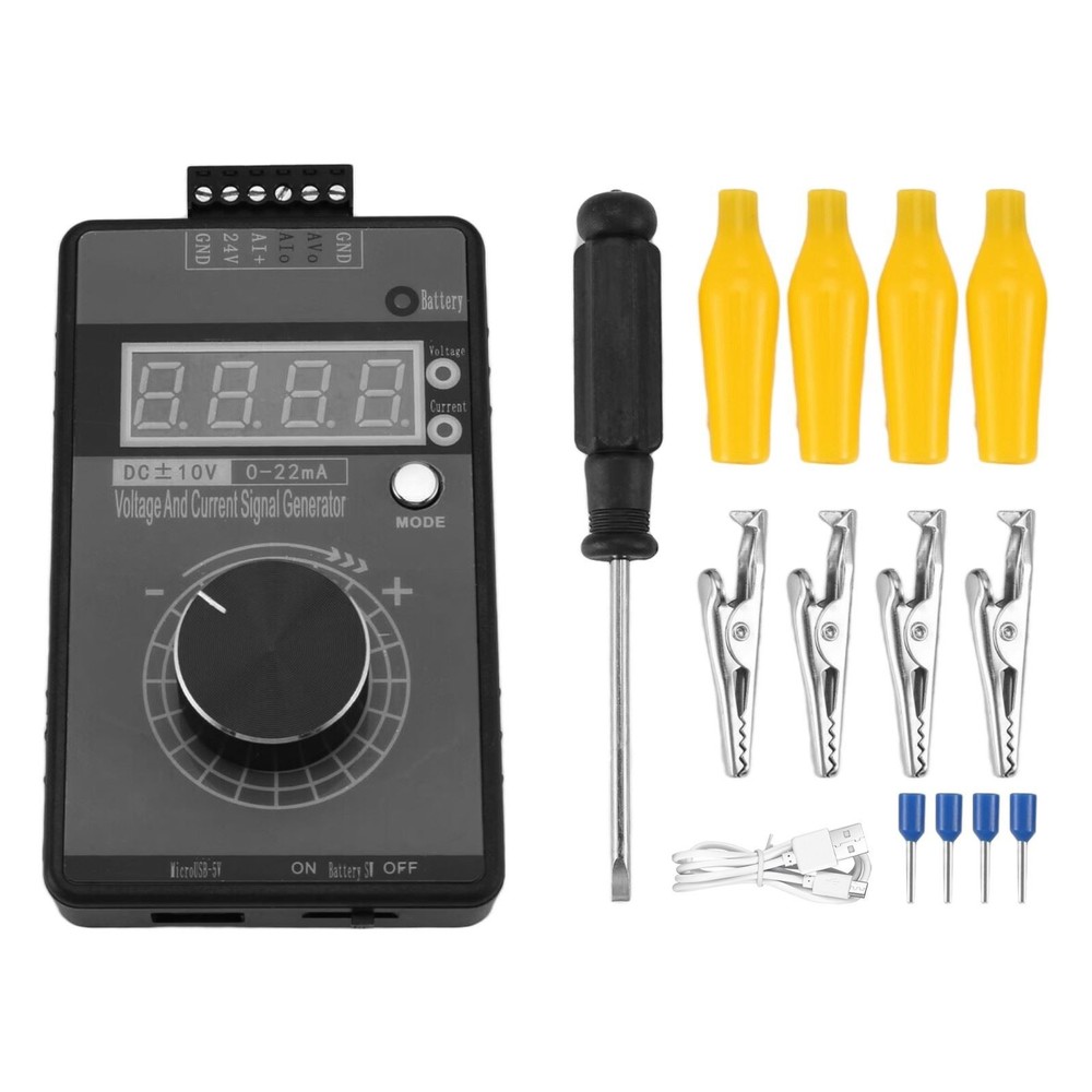 0420MA DC 010V GeneratorAnalog Generator with 4Digit LCD Display
