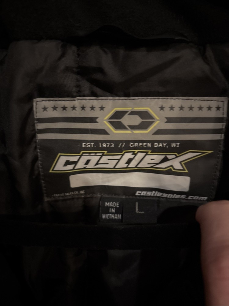 Castle X Men's Platform Snowmobile Jacket Black Size L