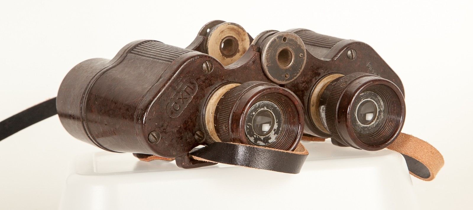 WWII German Binoculars CXN BAKELITE 6x30 Dienstglas SUPER RARE READ DESCRIPTION!