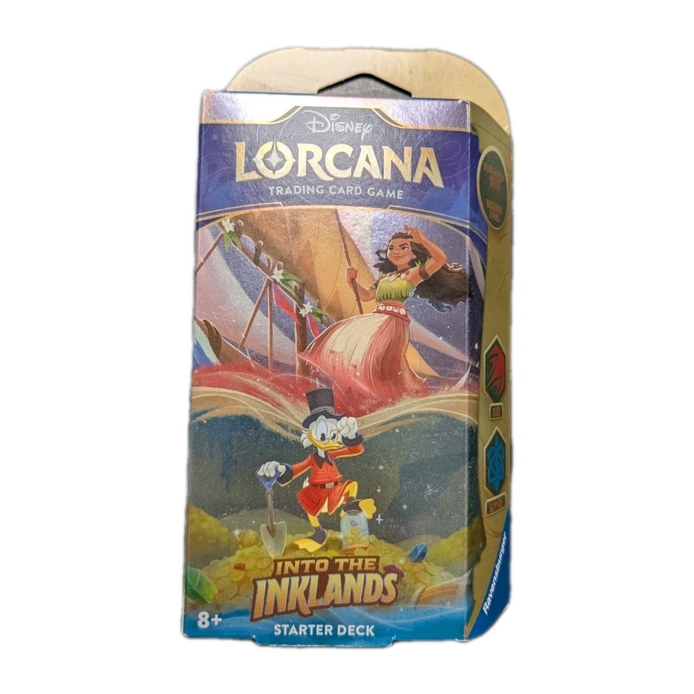 Disney Lorcana Into the Inklands Starter Deck Ruby & Sapphire