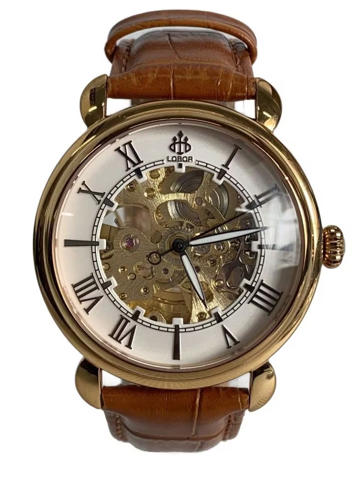 LOBOR Automatic Watch Analog Brown