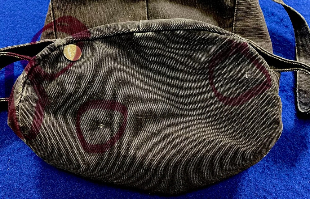 Kavu Canvas Hiking Backpack Black