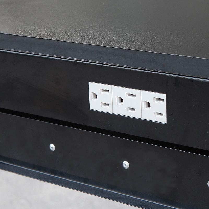 48 in Workbench Multi-Purpose Tool Organizer W/ Pegboard Storage LED Light New