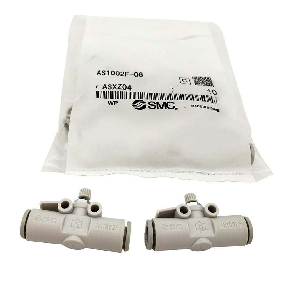 1pcs SMC AS2002F-06 Pneumatic Flow Control, Piping Type: Inline, Metering