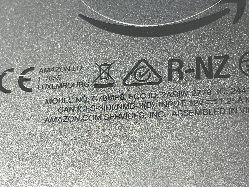 Amazon Echo Dot (3rd Generation) Smart Speaker - Charcoal NOB