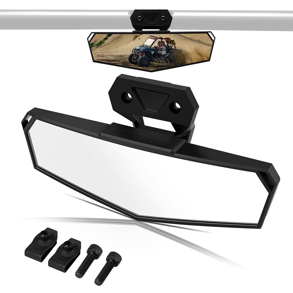 UTV Rear View Center Mirror 2883763 For Polaris RZR PRO XP / PRO R 2020-2025
