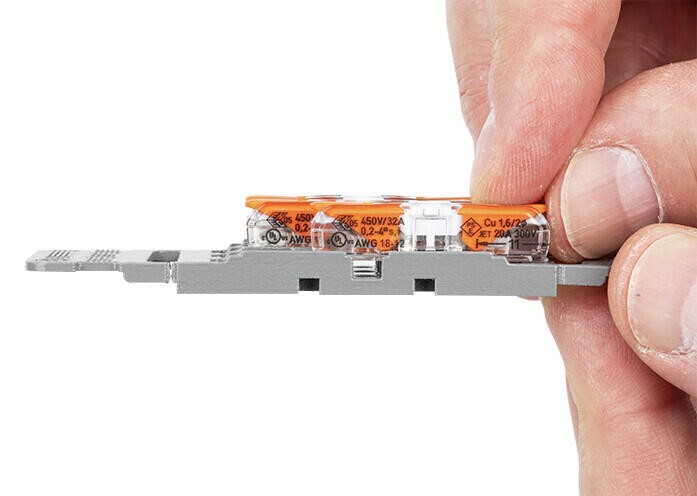 WAGO Lever Nuts 125pc Wire Splicing Connector Kit with Reusable Case