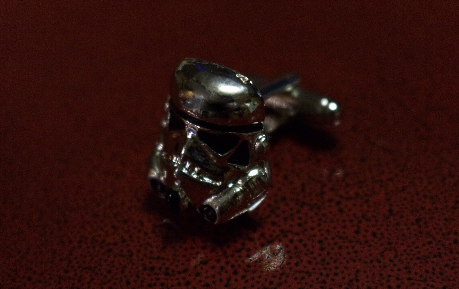 Star Wars Storm Trooper Cuff Links For Men Pair Zinc Alloy Chrome Color