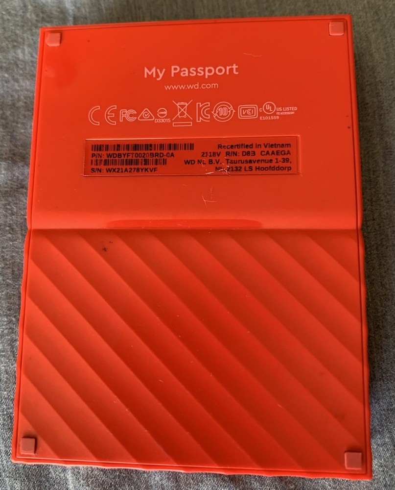My Passport Battery Pack