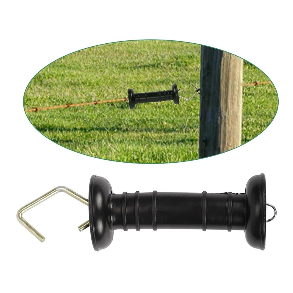 10 Pcs Plastic Electric Fence Gate Handle Insulators, with...