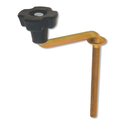Tie Downs Swiveling Tie Down Crank 1/2" Thread 13"L