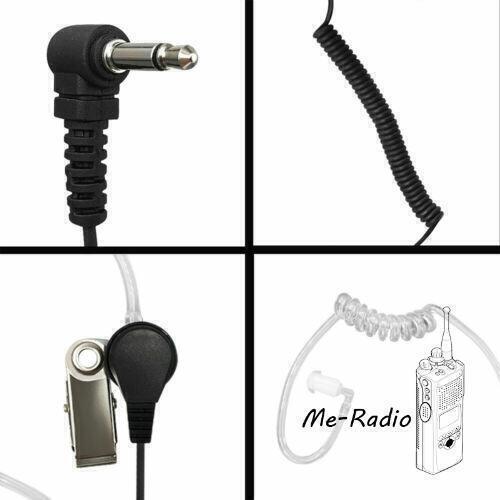 3.5mm Listen Only Acoustic Headset Earpiece Compatible with Walkie Talkie Radio