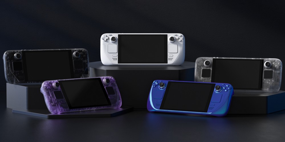 Faceplate Back Plate Buttons Replacement Housing Shell for Steam Deck Console