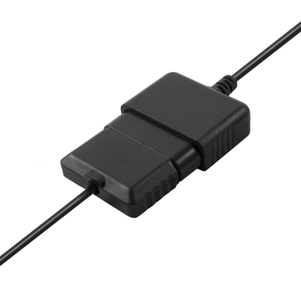 TENINYU 2PACK PS2 Controller Extension Cable Cord 6FT/1.8M Black