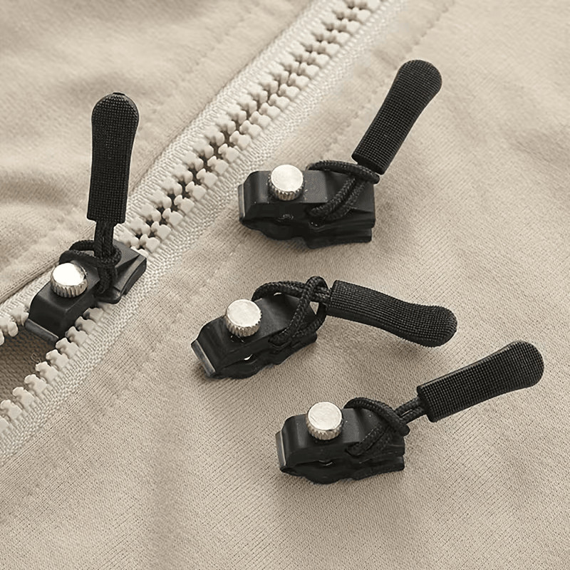 36pc Zipper Repair Kit - Universal Replacement Zip Slider Pulls - Jackets,