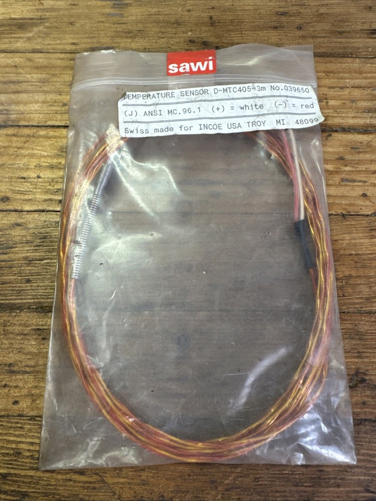 Sawi Multi-Zone Temperature Sensor 039650 Swiss Made  D MTC405 3m