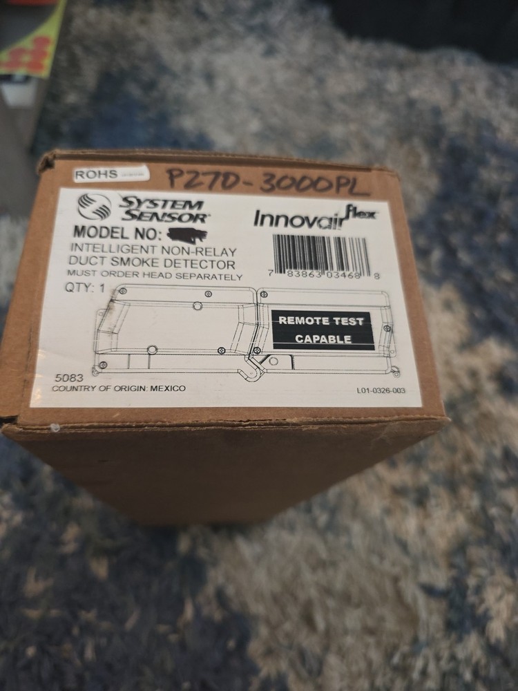 SYSTEM SENSOR ModelP270-3000PL