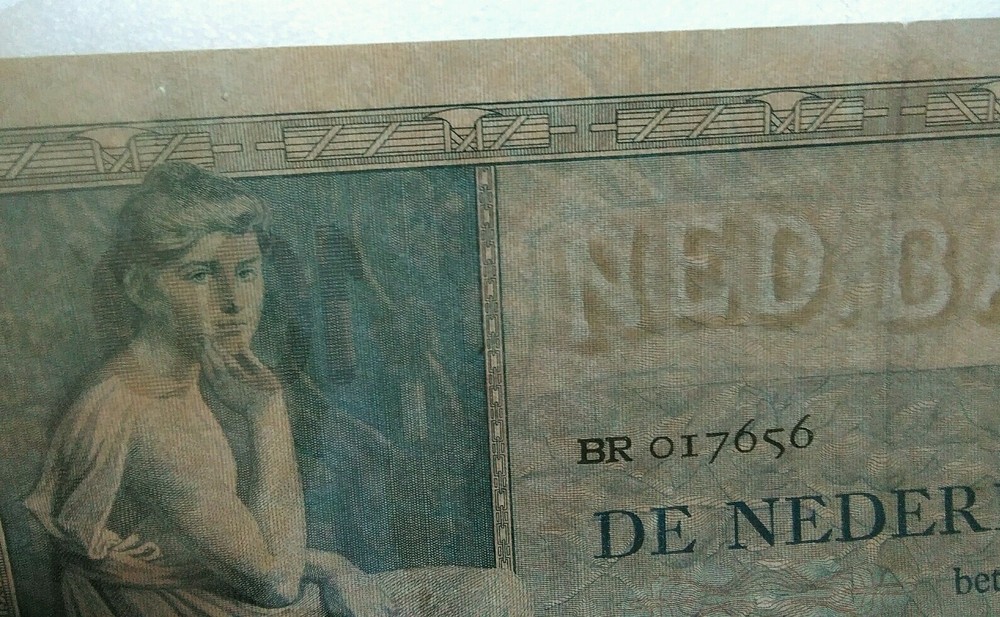 100 Gulden Netherlands 1928 XF