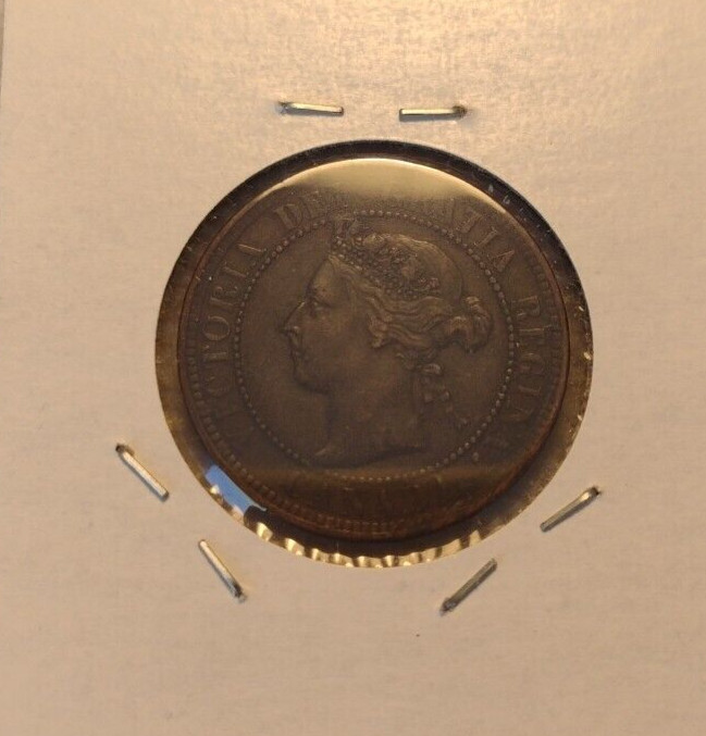 4 Canadian Large Cents (B16)