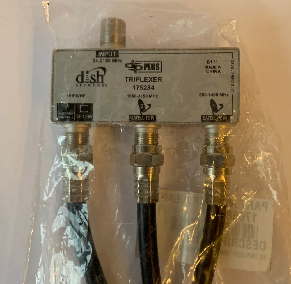 FG Triplexer Dishpro Plus Reman Dish 176681 New Sealed