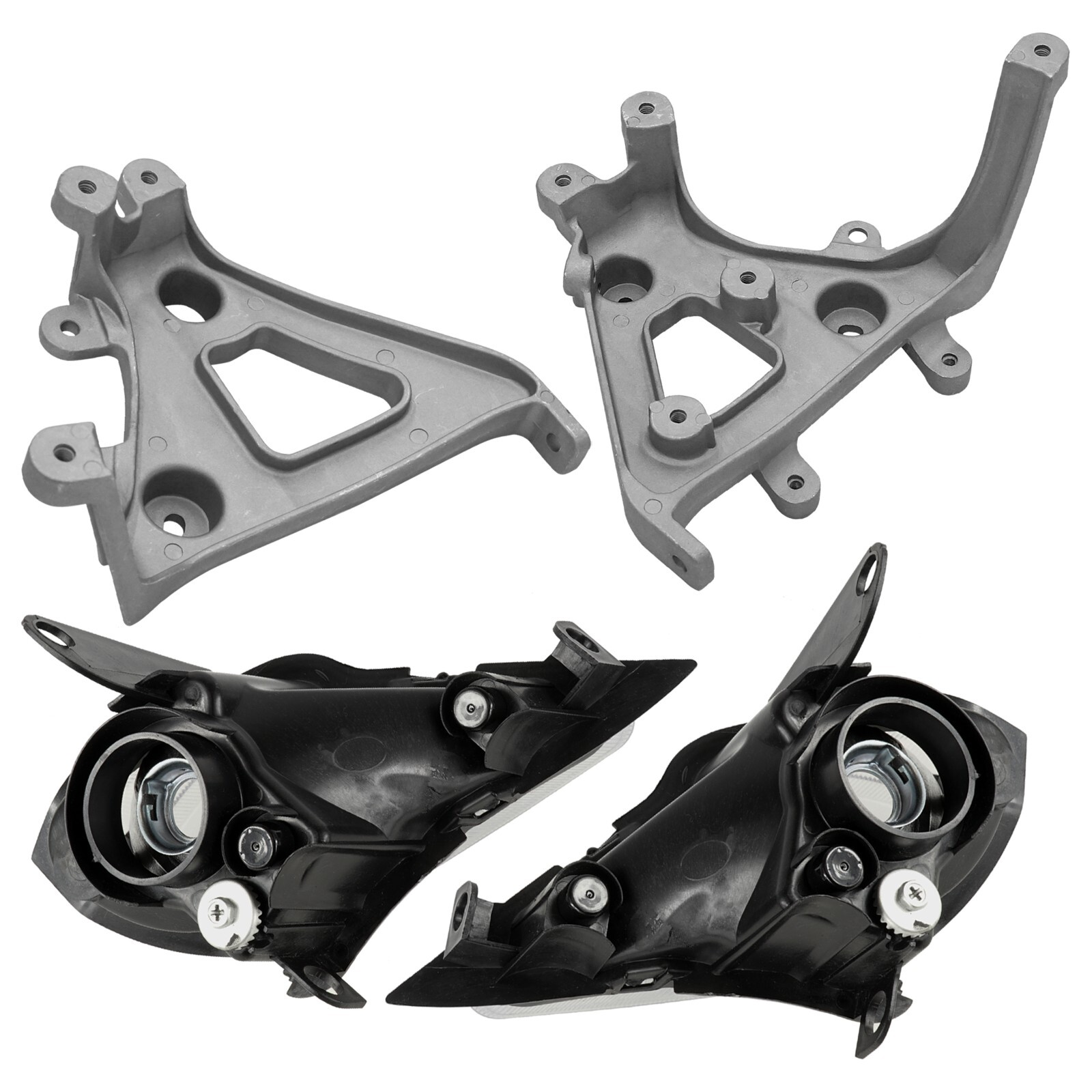 Front Fender Headlight & Brackets For Yamaha Raptor 700 YFM700 2006-2012