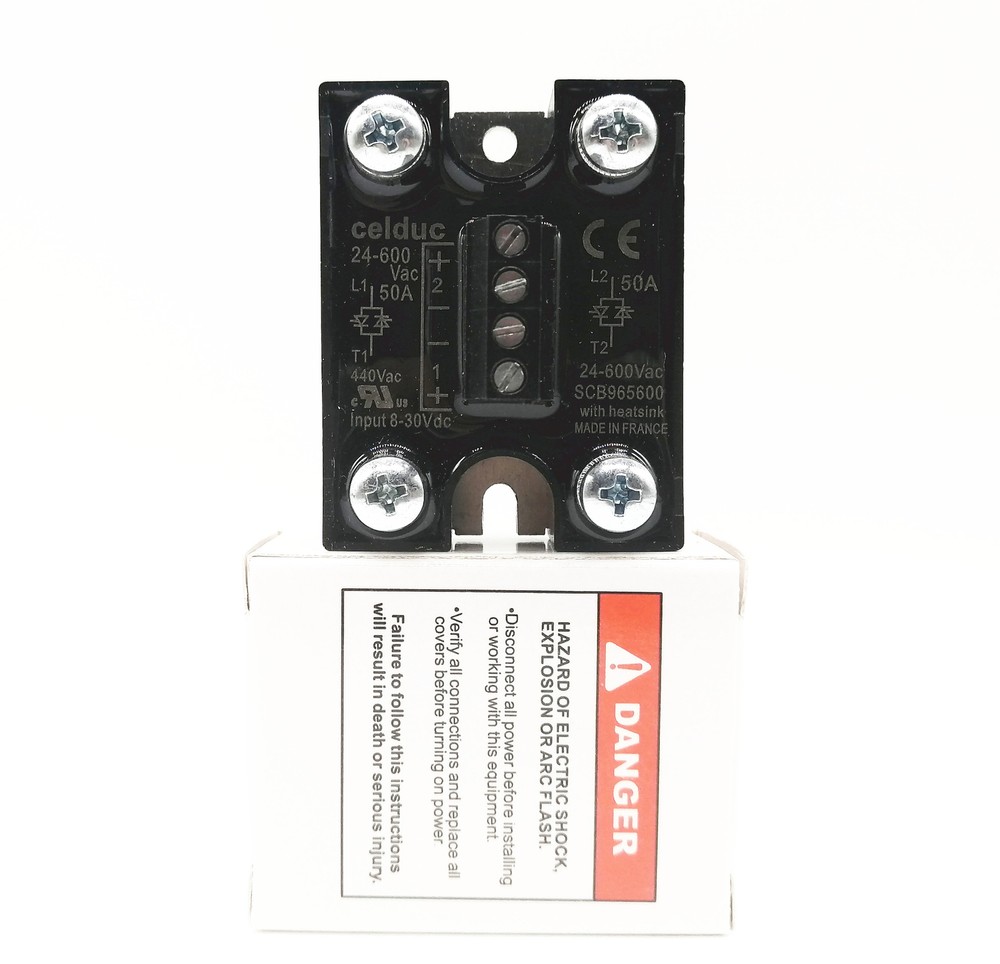 1pcs Celduc solid state relay SCB965600 50A 24-600VAC
