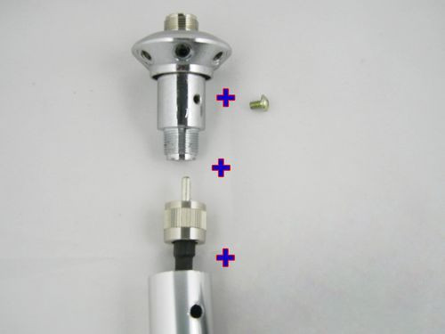 1/4 wave Professional GP Aluminum alloy Antenna FM Transmitter BNC/TNC +Cable