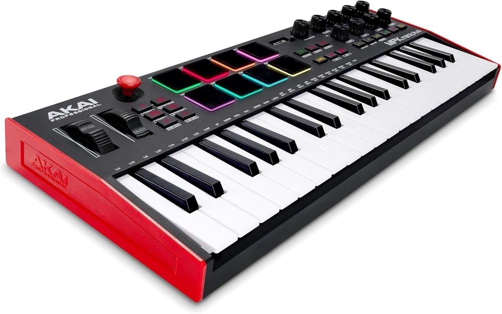 MPK Mini Plus - USB MIDI Keyboard Controller with 37 Mini Keys,8 MPC Pads