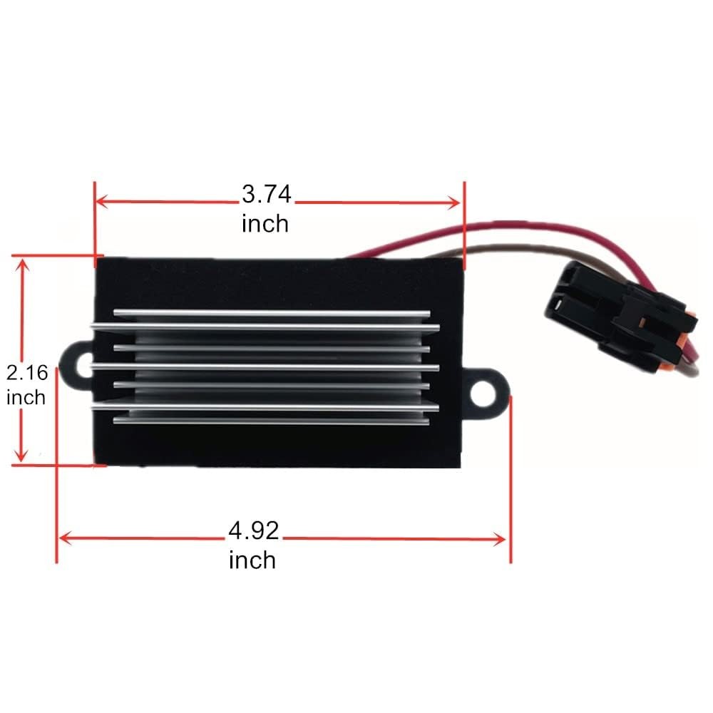 Blower Motor Resistor Heater Fan Control Module Compatible with H2 2003–2007