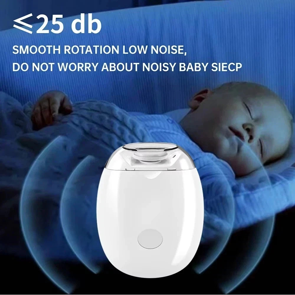 2-in-1 Electric Nail Clipper Automatic Nail Grinder LED Trimmer Tool