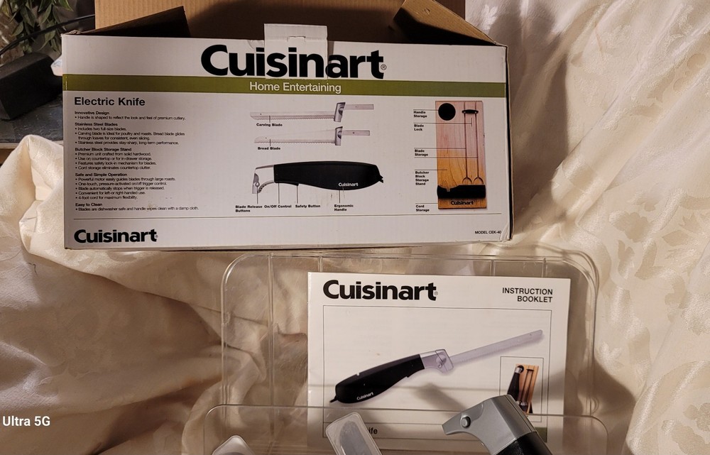 Cuisinart Electric Knife Model CEK-40