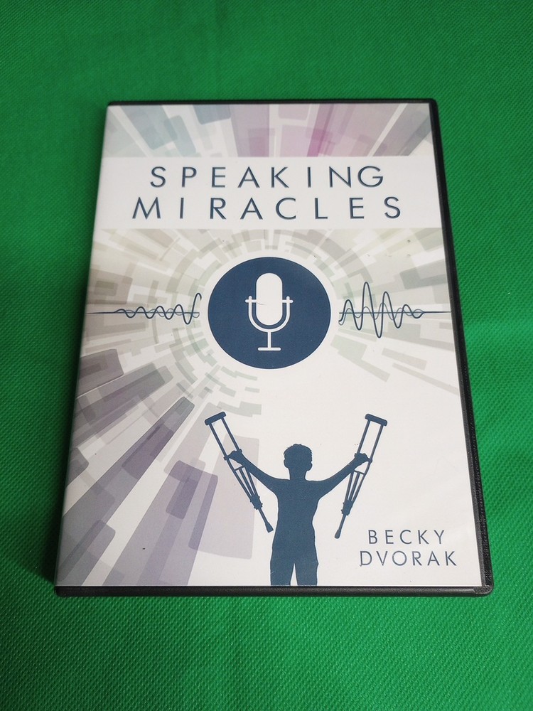 SPEAKING MIRACLES Becky Dvorak 3-Audio CD Set