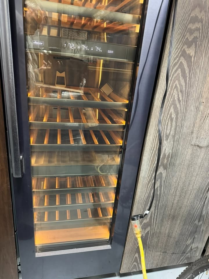 Dacor Contemporary 24" Panel-Ready Tri-Zone Wine Column - DRW24980LAP