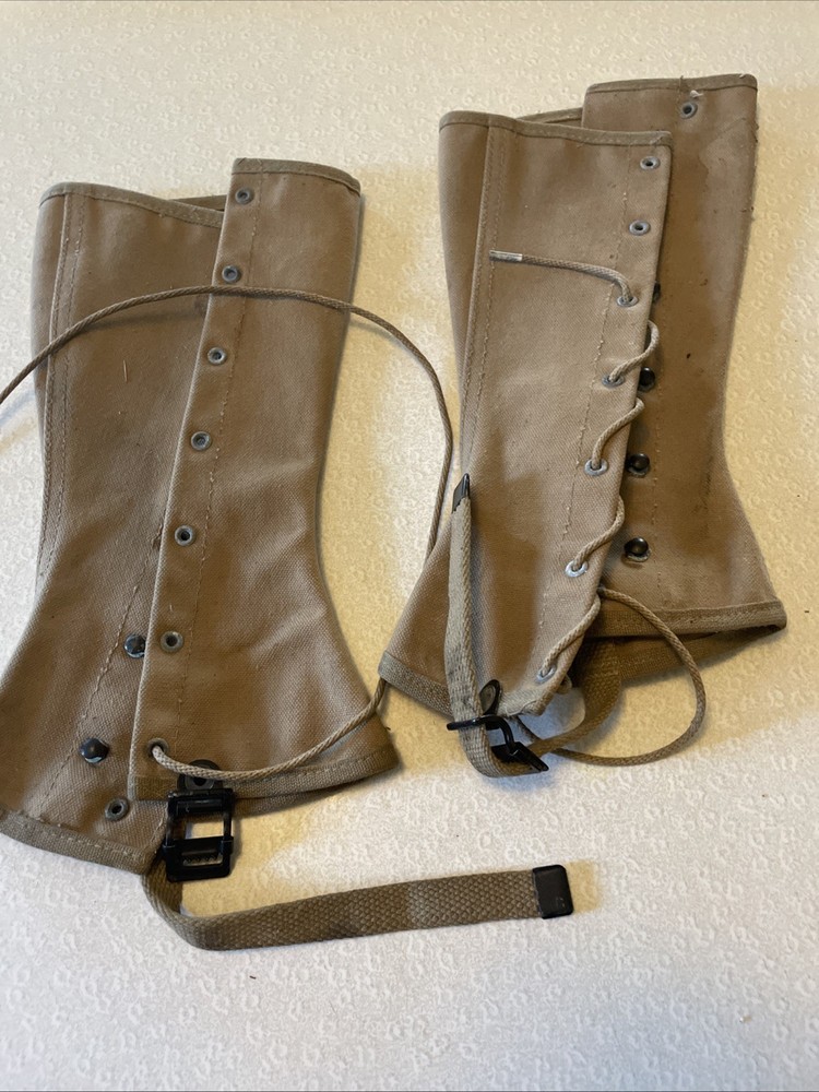 1/12/1945 US Army Khaki Gaiters Tweedie #3