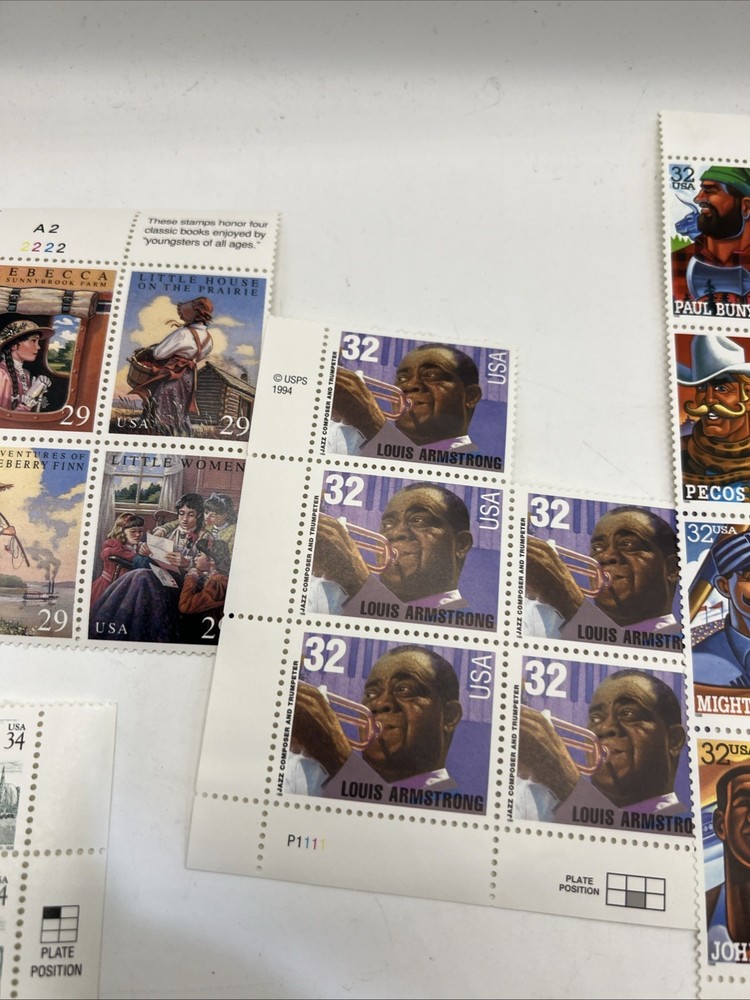 Sheets Of Stamps Collection