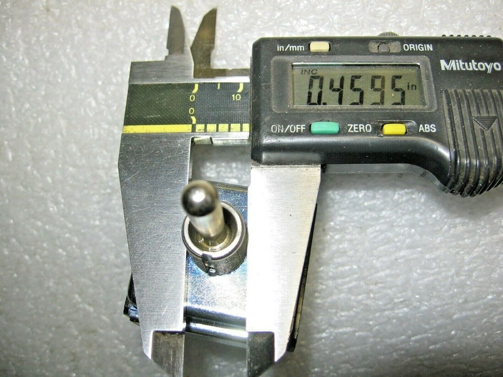 CH 3PDT Maintained Toggle Switch On-Off-On 9 Screw Term. 600V 15 amp Panel Mount