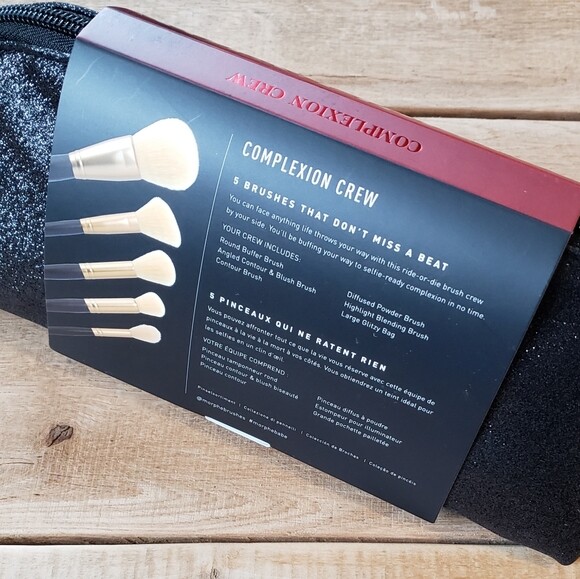 MORPHE SET COMPLEXION CREW 5 PIECE $85 BRUSH SET NWT NIP