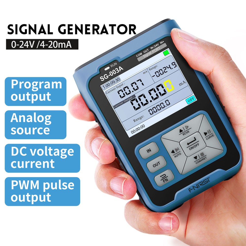 4-20mA Current Volt Simulator 0-10V Signal Generator Sources Transmitter New