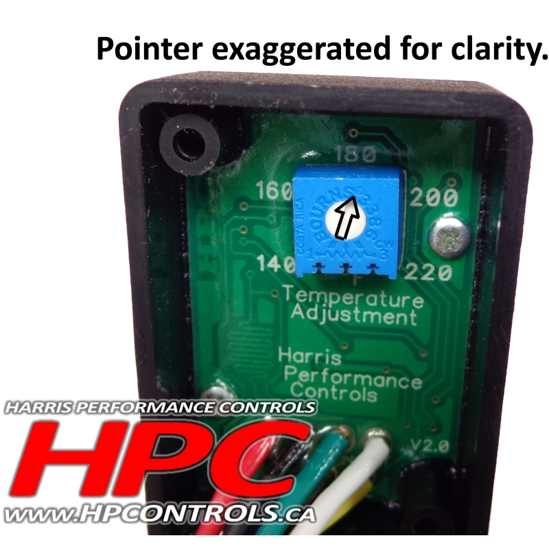 HPC Electronic Radiator Fan Controller - Control Module with Sensor (102001)